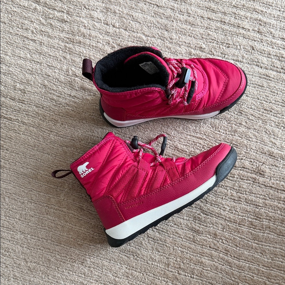 Sorel Kids Pink Winter Boot - Bright Fuchsia Snow Shoe